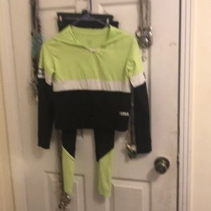 Justice active wear pullover hoodie